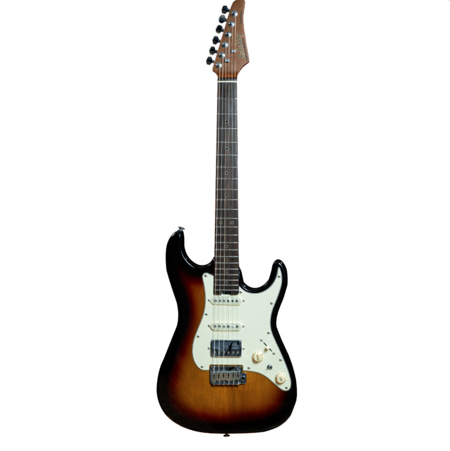 Soloking MS-11 Custom HSS 3 Tone Sunburst