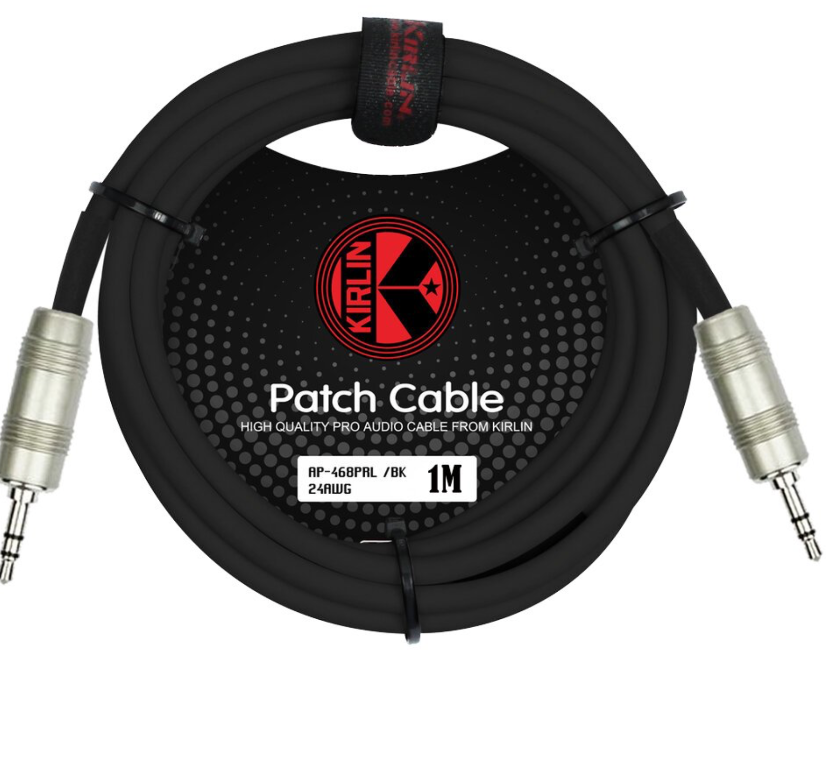 สายแจ็ค KIRLIN AP-468PRL /BK / 1 เมตร